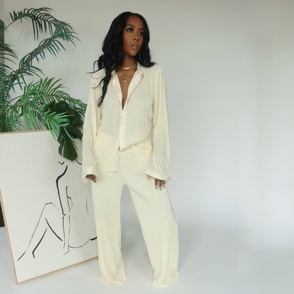 Pants - Ivy Cream Set